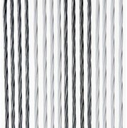 Vliegengordijn Victoria 90x220cm (wit-zilver)