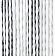 Vliegengordijn Victoria 90x220cm (wit-zilver)