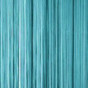 Draadjesgordijn turquoise 90x200cm