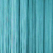 Draadjesgordijn turquoise 90x200cm