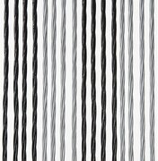 Vliegengordijn Victoria 100x240cm (zilver-zwart)