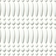 Vliegengordijn kralen op maat: recht wit