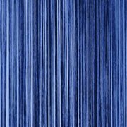 Draadjesgordijn blauw 100x250cm