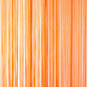 Draadjesgordijn oranje 100x250cm