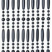 Vliegengordijn kralen perla grijs 100x240cm (100 strengen)
