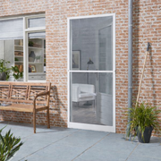 Vaste hordeur Louisiana 100x215cm wit