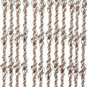 Vliegengordijn Pisa transparant-wit-rood 100x240cm