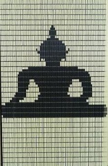 Vliegengordijn bouwpakket Boeddha zittend 100x240cm