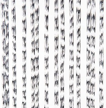 Vliegengordijn Marloes 100x240cm (zwart-transparant)