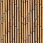 Bamboe vliegengordijn naturel 100x230cm (100 strengen)