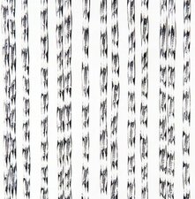 Vliegengordijn Marloes 90x220cm (zwart-transparant)