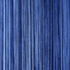 Draadjesgordijn blauw 90x200cm