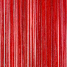 Draadjesgordijn rood 100x250cm
