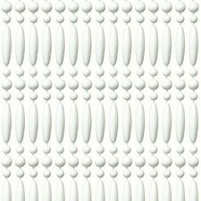Vliegengordijn kralen recht wit 90x210cm