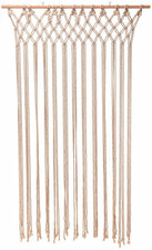 Deurgordijn Macrame creme 90x180cm