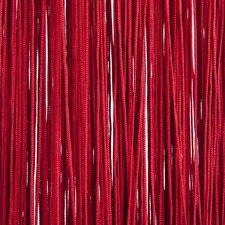 Brandvertragende draadjesgordijnen rood 300x300cm
