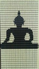 Vliegengordijn op maat: Boeddha zittend (bouwpakket)