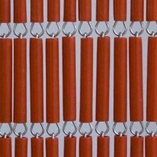 Vliegengordijn op maat: hulzen rood (bouwpakket)