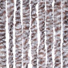 Vliegengordijn kattenstaart 90x220cm (bruin-grijs-wit)