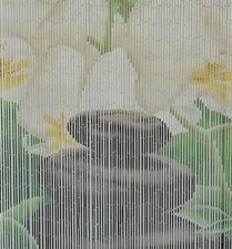 Bamboe vliegengordijn Lotus zen 90x200cm