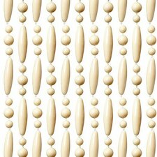 Vliegengordijn kralen creme 90x210cm