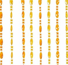 Kralengordijn parels honing 90x200cm (30 strengen)