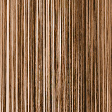Draadjesgordijn bruin 100x250cm (levertijd maart 2024)