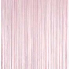 Draadjesgordijn lichtroze 100x250cm (levertijd maart 2024)