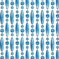 Vliegengordijn kralen transparant blauw 90x210cm