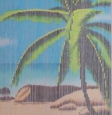 Bamboe deurgordijn tropical paradise 90x200cm