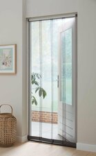 Bruynzeel vliegengordijn lamelhor antraciet/zwart 95x215cm