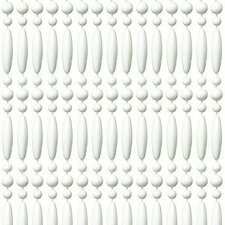 Vliegengordijn kralen recht wit 90x210cm