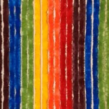 Vliegengordijn kattenstaart 100x230cm (regenboog)