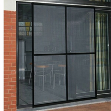 Schuifpui hor / Veranda hordeur zwart (150x220cm max)