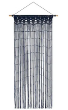 Vliegengordijn Macrame donkerblauw 90x200cm