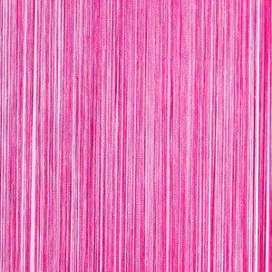 Draadjesgordijn fuchsia roze 90x200cm -